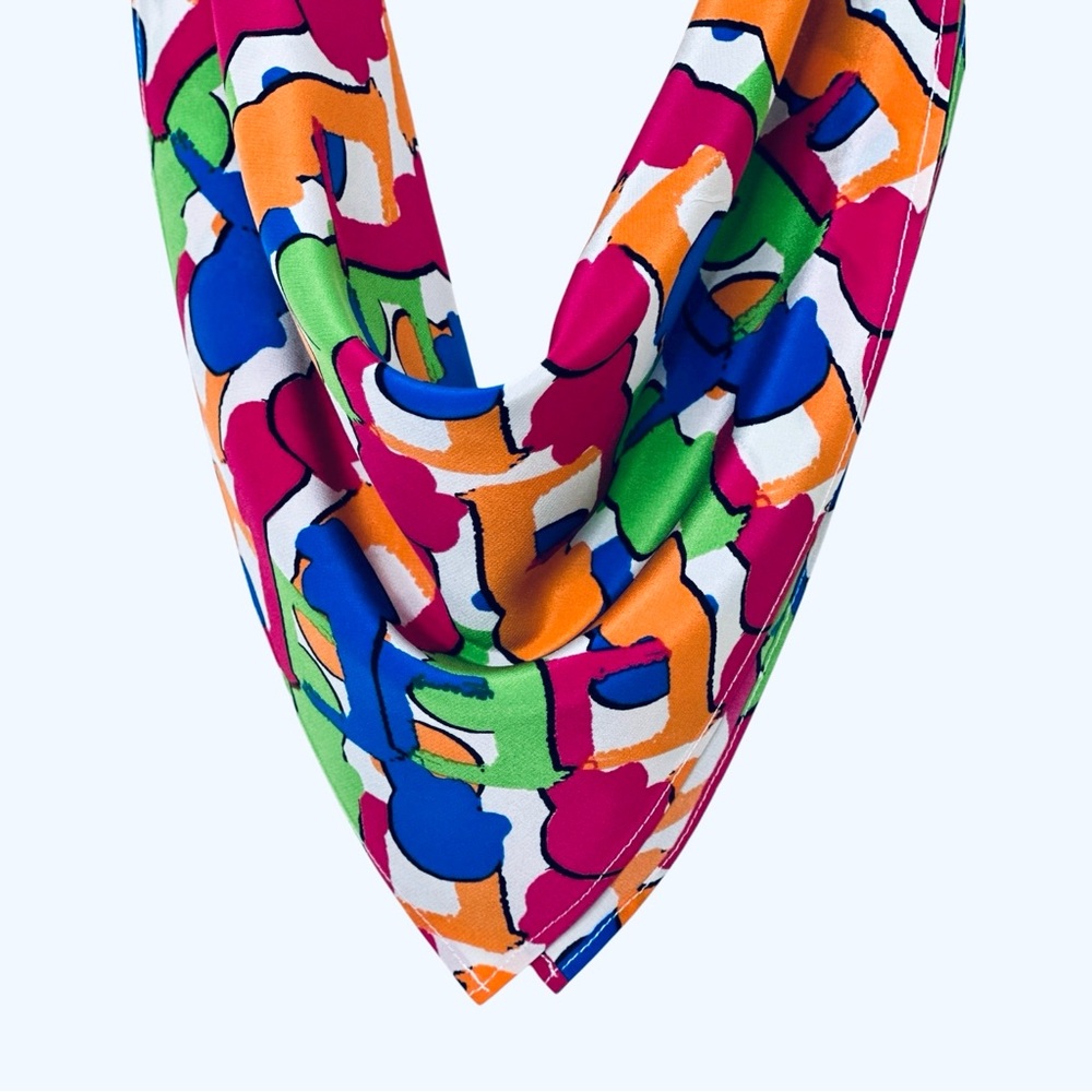 NWT Dozen Gifting Bundle Silklette 100% Silk Bandanas/Kerchiefs + Gift Packaging - Picture 2 of 13